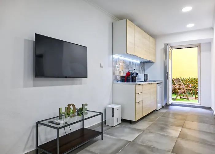 Apartament Flat With Garden Lizbona